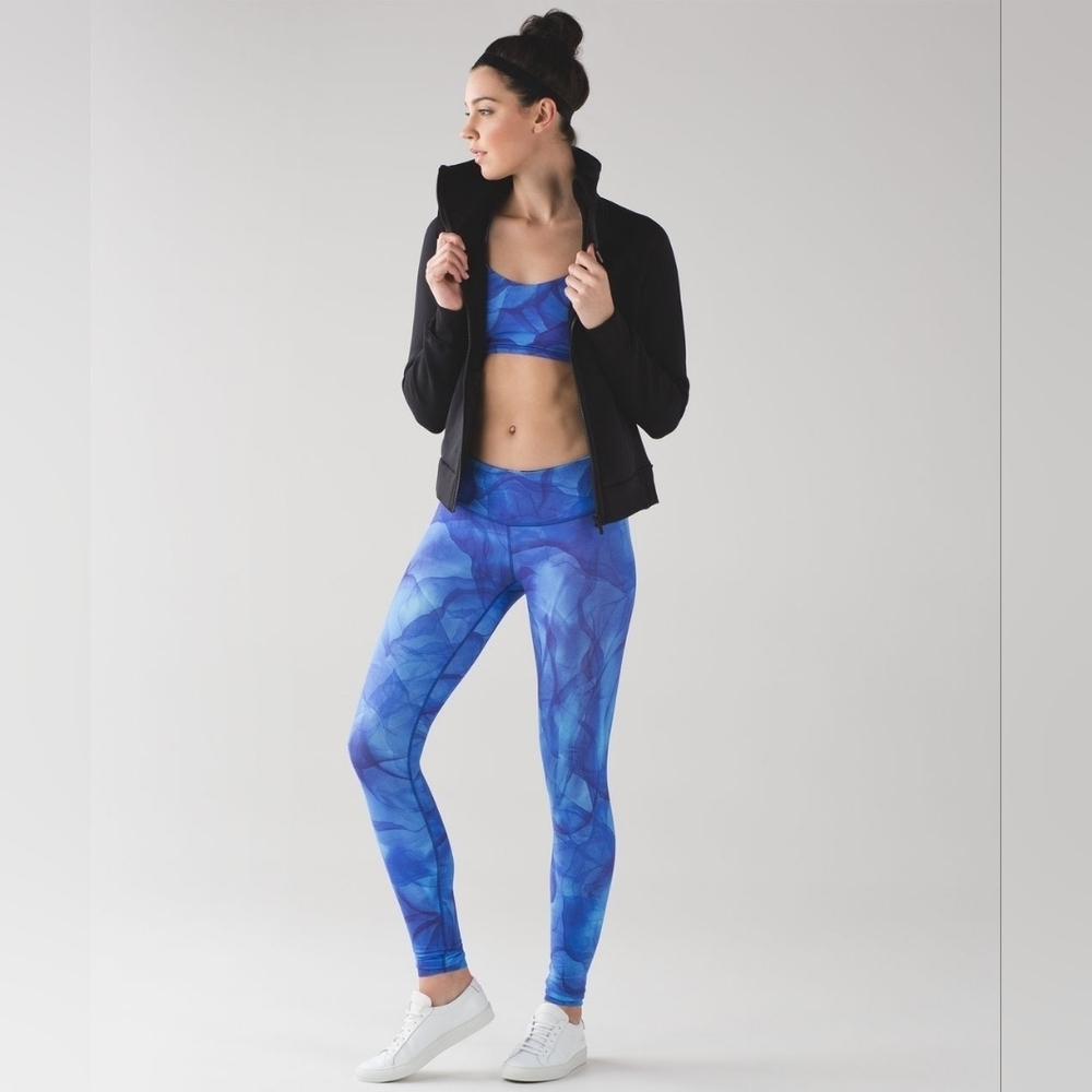 Lululemon Wunder Under Pant III Midnight Tulle Multi US 6 - Picture 2 of 8